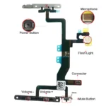 Power And Volume Flex For iPhone 6 6P 6s Plus Mute Button Silent Switch Flex Cable With Bracket Replacement - Image 6