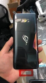 6.59" Original For Asus ROG phone 2 ZS660KL Back Battery Cover Door Rear Glass Housing Case For Asus ZS660KL I001D Battery Cover - Image 2