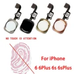 Home Button With Flex Cable For iPhone 6 6P 6s Plus NO Touch id With Rubber Ring Replacement - Image 2