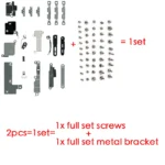1set Full Screws + Inner Metal Bracket Holder For iPhone 5S SE 6 6S 7 8 Plus X XR XSMAX 11 Pro Max Inside Small Iron Parts1set - Image 2
