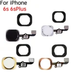 Home Button With Flex Cable For iPhone 6 6P 6s Plus NO Touch id With Rubber Ring Replacement - Image 5
