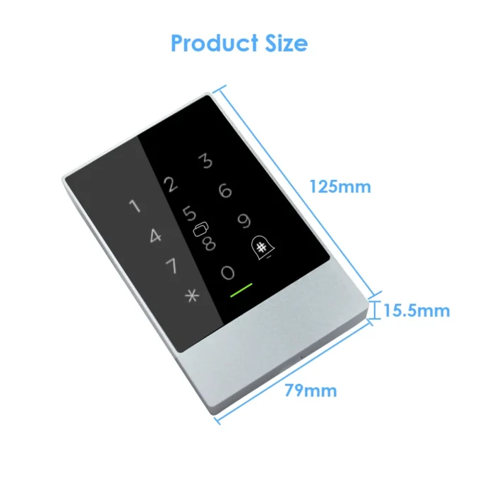 TTlock Bluetooth Access Control System - K2/K2F Wifi Gateway Lock with Fingerprint Reader Keypad Card Reader 13.56MHZ App Door - Image 5