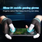 1/3/5SETS Thumb Sleeve Gloves Sweat Proof Sensitive Accessories For Gamer Touch Screen Fingertips Gloves Cover Breathable - Image 2