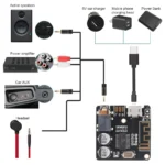Bluetooth Audio Receiver Board Bluetooth 5.0 MP3 Lossless Decoder Board Wireless Stereo Music Module 3.7-5V XY-BT-Mini - Image 6