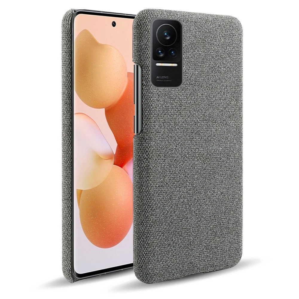 kf-H95b78b17048748859cd12075e265f054Z Cloth Antiskid Case Funda For Xiaomi Civi Poco M3 Pro 5G F3 F1 Mi Max 3 2 6X 5X A1 A2 A3 Slim Retro Fabric Hard PC Phone Cover - Image 1
