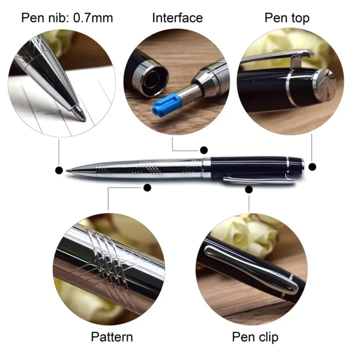 Guoyi C001 424 G2 Ballpoint Luxury Eenvoudige Business Examen Metal High-End Gifts Mass Customization Logo Signature Pen - Image 2