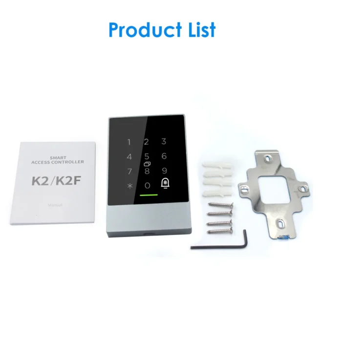 TTlock Bluetooth Access Control System - K2/K2F Wifi Gateway Lock with Fingerprint Reader Keypad Card Reader 13.56MHZ App Door - Image 6