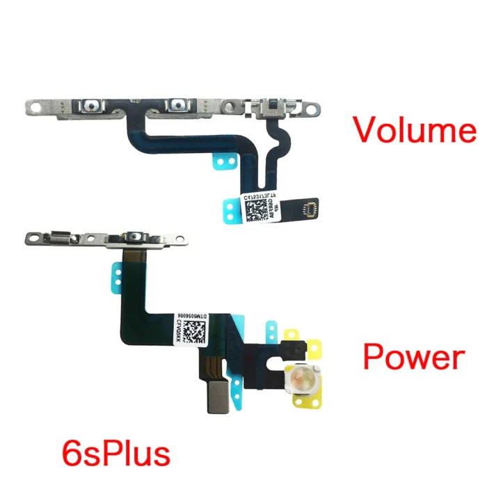Power And Volume Flex For iPhone 6 6P 6s Plus Mute Button Silent Switch Flex Cable With Bracket Replacement - Image 5