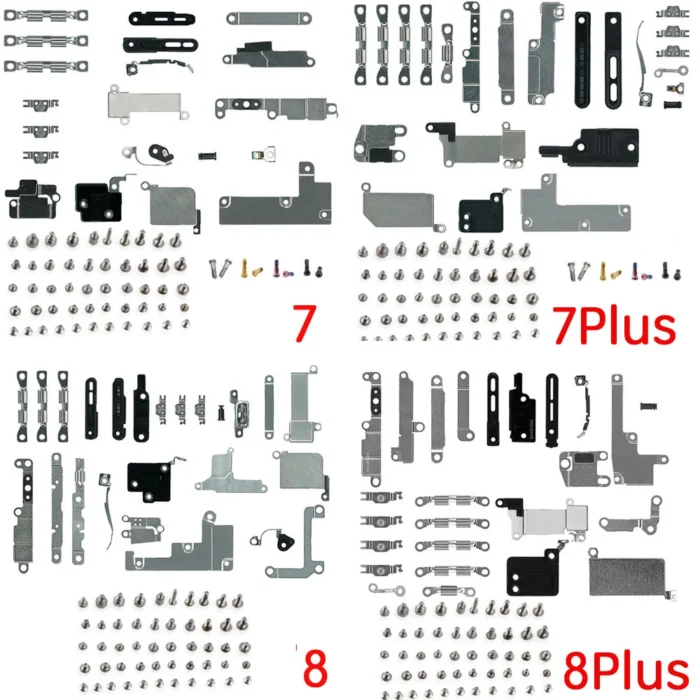 1set Full Screws + Inner Metal Bracket Holder For iPhone 5S SE 6 6S 7 8 Plus X XR XSMAX 11 Pro Max Inside Small Iron Parts1set - Image 4