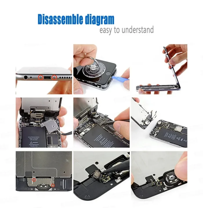 Home Button With Flex Cable For iPhone 6 6P 6s Plus NO Touch id With Rubber Ring Replacement - Image 6