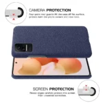 Cloth Antiskid Case Funda For Xiaomi Civi Poco M3 Pro 5G F3 F1 Mi Max 3 2 6X 5X A1 A2 A3 Slim Retro Fabric Hard PC Phone Cover - Image 6