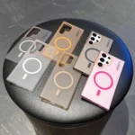 For Magsafe Magnetic Matte Case For Samsung S25 Edge S24 S23 Ultra Plus FE A56 A36 A26 A16 A55 Slim Translucent Protector Cover - Image 6