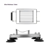 6.5/13 mm Thickness Manual Stainless Steel Vegetable Slicer Kitchen Potato Carrot Onion Manual Fruit New Multi-Function Slicer - Image 5