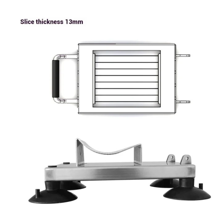 6.5/13 mm Thickness Manual Stainless Steel Vegetable Slicer Kitchen Potato Carrot Onion Manual Fruit New Multi-Function Slicer - Image 5