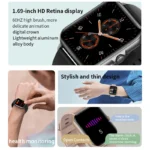 Digital Men's Smartwatch Heart Rate Monitor Sport Fitness Waterproof Women's Wrist Smart Watch for Xiaomi Huawei Smartphone 2025 - Image 2