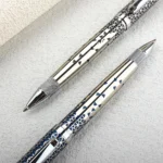 Luxury Metal Ballpoint Pen - Medium Point Twist Closure for Daily Office Writing Blue Ink Stationery School Supplies - Image 4