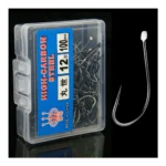 50-100 pcs/lot MARUSEIGO fishhook crooked mouth with barbed sharp black high carbon steel wild fishing hooks Tackle - Image 6