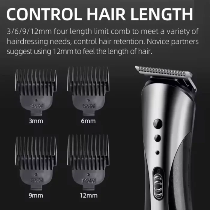 KEMEI KM-1407 Professional Electric Shaver Beard Razor Rechargeable Electric Nose Hair Clipper Multifunctional Men Hair Trimmer - Image 3