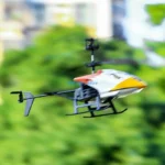 29EE 2 Channel RC Helicopter Mini Helicopter for Kids USB Rechargable Remote Control Aircraft Model with LED Light - Image 4