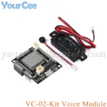 2pcs/1pc VC-02 VC-01 AI Intelligent Network-free Pure Offline Voice Development Board VC02 2MB Recognition English Sound Control