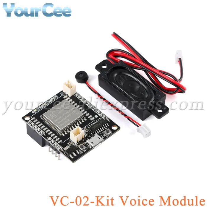 2pcs/1pc VC-02 VC-01 AI Intelligent Network-free Pure Offline Voice Development Board VC02 2MB Recognition English Sound Control - Image 1