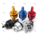 2Pcs Aluminum Motorcycle For Honda CMX250 CMX 250 Front Fork Shock Sbsorber Screw Cover Cap Preload Adjusters Bolts 33MM