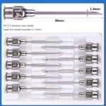 10/20/30/50ml Veterinary Tool Vaccine Syringe with 10 Needles for Farm Livestock Pig Cattle Sheep Chicken Pinhead Injection Tool - Image 5