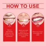 Teeth Shine Toothpaste - Gentle Cleaning For Stain Removal & Yellowing Care, Protect Enamel With Natural Ingredients - Image 6
