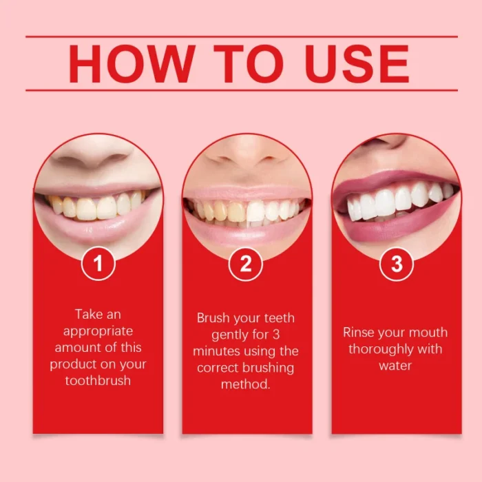Teeth Shine Toothpaste - Gentle Cleaning For Stain Removal & Yellowing Care, Protect Enamel With Natural Ingredients - Image 6