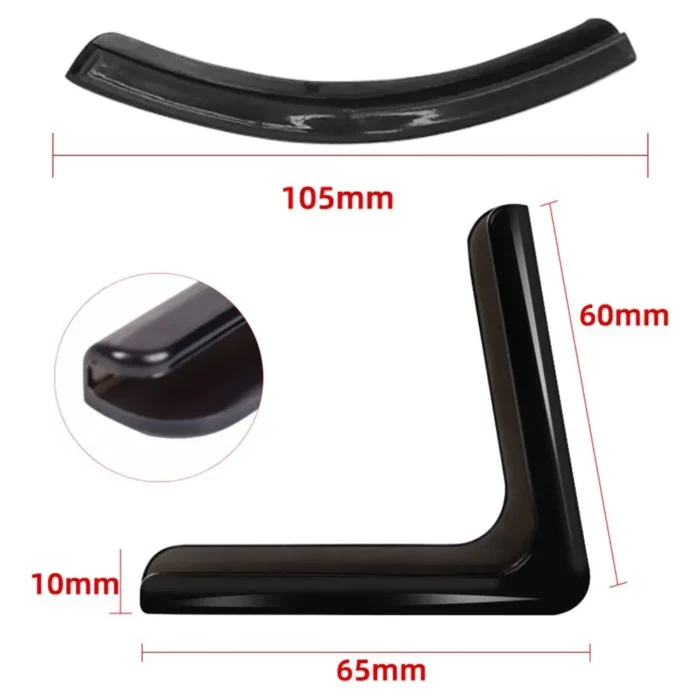 4Pcs Silicone Car Door Corner Cover Anti-Scratch Protection Auto Door Anti-Collision Protector Bumper Crash Scratch Protector - Image 5