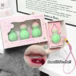 3pcs Cute Zucchini Lip Glazes Watery Gloss Jelly Liquid Lipstick Lasting Moisturizing Gourd Shaped Cosmetics Lip Gloss Makeup - Image 6