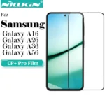 Nillkin For Samsung Galaxy A56 A36 A26 A16CP+Pro Tempered Glass, 2.5D Full Cover 9H Anti Explosion Screen Protector