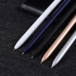 Metal Rotary Gel Pen Caneta Rollerball Ballpoint Pучки 0.5MM Refill Sign Pens Writing Smooth Office School Stationary Supplier - Image 3