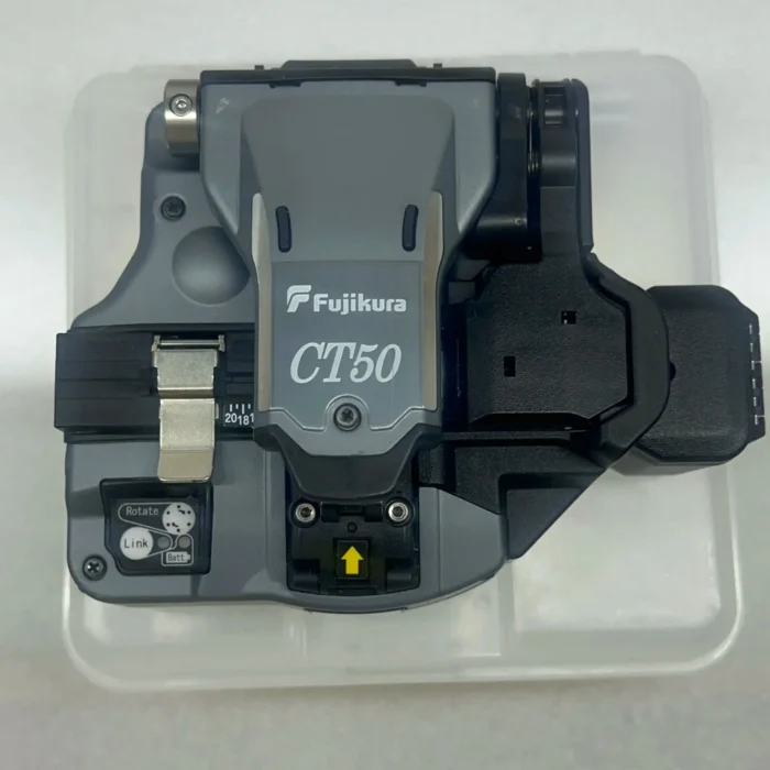 Original CT50 High Precision Optical Fiber Cleaver CT-50 Cutting Knife With Automatic Cleaving Blade Rotation Made in Japan - Image 1