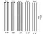 1-5pcs 304 Stainless Steel Rod Diameter 2mm-14mm Linear Shaft Round Rod Ground Rod 125/200/250/330/500mm Long - Image 3