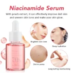 50g Collagen Jelly Face Cream 30ml Niacinamide Serum Anti-Wrinkle Moisturize Brightening Korean Skin Care Set Facial Cream Serum - Image 2