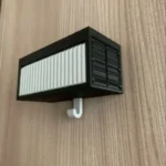 Car Garage Key Holder with Opening Door Wall Hanging Key Holder 3D Printed Key Organizer Self-adhesive (Car Models Not Included) - Image 4