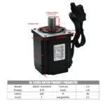 HLTNC 400W / 750W AC Servo Motor 3000RPM 1.3N 2.4N & C30S RS485 Driver Kit 220V & 3meters Cable Absolute encoder For CNC Machine - Image 4