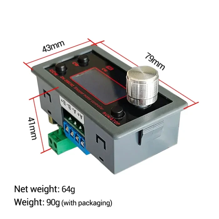 SMC02 Stepper Motor Driver and Controller DC 5-30V 4A Reverse Pulse Speed Control Board Programmable PLC Serial Communication - Image 4