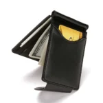 High Quality Multifunctional PU Leather Short Wallets Male Fashion Vintage Purse Hasp Coin Pouch Cards Holder Money Clips - Image 5