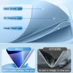 Cellphone Cases for Samsung Galaxy M31S SamsungM31S Luxury Original Square Liquid Silicone Back Covers Soft Double Liner Coque - Image 6