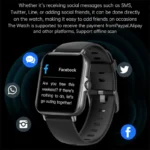 Digital Men's Smartwatch Heart Rate Monitor Sport Fitness Waterproof Women's Wrist Smart Watch for Xiaomi Huawei Smartphone 2025 - Image 5