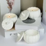 Pumpkin Candle Cup Silicone Mold DIY Gypsum Aromatherapy Epoxy Resin Mold Halloween Decoration Pumpkin Storage Box Handmade Gift - Image 3