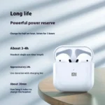 Xiaomi Bluetooth Wireless Earphones Sleek Design Superior Sound Comfortable Fit Quality Long Battery Life for All-Day Listening - Image 2