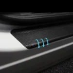 Car Rear Bumper Trunk Load Edge Protector Guard Trim Sticker Carbon Fiber For DFSK Motor Styling Accessories - Image 2