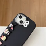 For Huawei Honor 400 300 200 Pro Power 90 Lite 70 60 50 9X Phone Case 3D Cinnamoroll Kitty Cartoon Wrist Strap Eyes Cover - Image 2