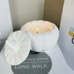 Pumpkin Candle Cup Silicone Mold DIY Gypsum Aromatherapy Epoxy Resin Mold Halloween Decoration Pumpkin Storage Box Handmade Gift