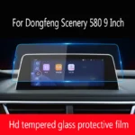 For Dongfeng DFSK 580 GLORY 580 2017-2021 9-inch GPS navigation central control screen Tempered Glass screen film