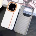 Colorful Faux Leather Red Lens Ring Raised Protective Lens Case For IQOO Z10 Turbo Pro IQOO 13 Y300 GT Camera Protection Cover - Image 2