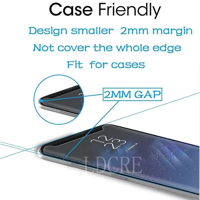 6-in-1 For Moto G85 Glass Moto G85 Tempered Glass Full Cover Curved HD 9H For Screen Protetor Motorola Moto G85 G 85 Lens Glass - Image 5